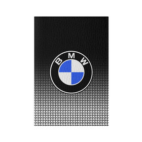 Обложка для паспорта матовая кожа с принтом BMW 2018 Black and White IV в Петрозаводске, натуральная матовая кожа | размер 19,3 х 13,7 см; прозрачные пластиковые крепления | Тематика изображения на принте: bmw | автомобильные | бмв | машины
