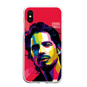 Чехол для iPhone XS Max матовый с принтом Chris Cornell в Петрозаводске, Силикон | Область печати: задняя сторона чехла, без боковых панелей | Тематика изображения на принте: audioslave | chris cornell | soundgarden | temple of the dog | автор | альт рок | альтернативный мета | американский | банджоист | барабанщик | вашингтон | вокалист | гитарист | гранж | группа | исполнитель | композитор