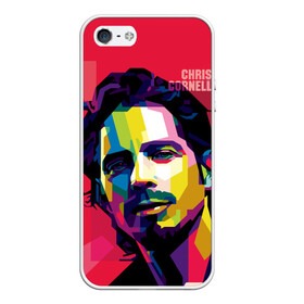 Чехол для iPhone 5/5S матовый с принтом Chris Cornell в Петрозаводске, Силикон | Область печати: задняя сторона чехла, без боковых панелей | audioslave | chris cornell | soundgarden | temple of the dog | автор | альт рок | альтернативный мета | американский | банджоист | барабанщик | вашингтон | вокалист | гитарист | гранж | группа | исполнитель | композитор