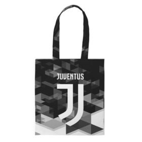 Сумка 3D повседневная с принтом Juventus 2018 Geometry Sport в Петрозаводске, 100% полиэстер | Плотность: 200 г/м2; Размер: 34×35 см; Высота лямок: 30 см | Тематика изображения на принте: juventus | спорт | спортивные | футбол | футбольный клуб | ювентус