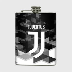 Фляга с принтом JUVENTUS / ЮВЕНТУС GEOMETRY SPORT в Петрозаводске, металлический корпус | емкость 0,22 л, размер 125 х 94 мм. Виниловая наклейка запечатывается полностью | juventus | спорт | спортивные | футбол | футбольный клуб | ювентус