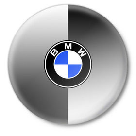 Значок с принтом BMW 2018 Reverse в Петрозаводске,  металл | круглая форма, металлическая застежка в виде булавки | bmw | автомобиль | автомобильные | бмв | машины