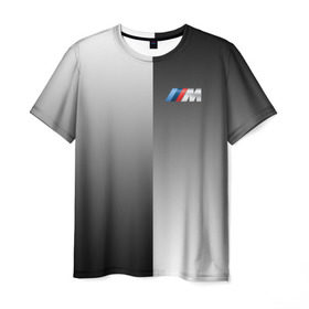 Мужская футболка 3D с принтом BMW M REVERSE в Петрозаводске, 100% полиэфир | прямой крой, круглый вырез горловины, длина до линии бедер | bmw | автомобиль | автомобильные | бмв | машины