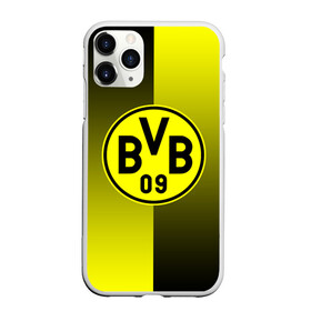Чехол для iPhone 11 Pro матовый с принтом FC Borussia 2018 Reverse в Петрозаводске, Силикон |  | боруссия | дортмунд