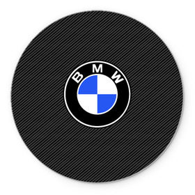 Коврик круглый с принтом BMW CARBON в Петрозаводске, резина и полиэстер | круглая форма, изображение наносится на всю лицевую часть | bmw | bmw motorsport | bmw performance | carbon | m | motorsport | performance | sport | бмв | карбон | моторспорт | спорт