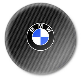 Значок с принтом BMW CARBON в Петрозаводске,  металл | круглая форма, металлическая застежка в виде булавки | bmw | bmw motorsport | bmw performance | carbon | m | motorsport | performance | sport | бмв | карбон | моторспорт | спорт