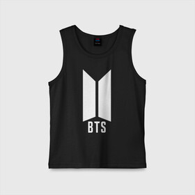 Детская майка хлопок с принтом BTS army white в Петрозаводске,  |  | bangtan boys | bts | bts army | бантаны бтс