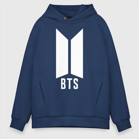 Мужское худи Oversize хлопок с принтом BTS army white в Петрозаводске, френч-терри — 70% хлопок, 30% полиэстер. Мягкий теплый начес внутри —100% хлопок | боковые карманы, эластичные манжеты и нижняя кромка, капюшон на магнитной кнопке | Тематика изображения на принте: bangtan boys | bts | bts army | бантаны бтс