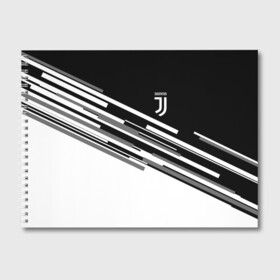 Альбом для рисования с принтом JUVENTUS STRIPES STYLE в Петрозаводске, 100% бумага
 | матовая бумага, плотность 200 мг. | fly emirates | juventus | ronaldo | клуб | линии | мода | модные | мяч | реал мадрид | спорт | спортивные | стиль | футбол | футбольный клуб | экстрим | эмблема | ювентус