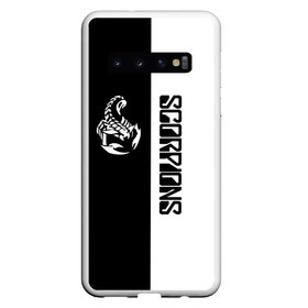 Чехол для Samsung Galaxy S10 с принтом Scorpions в Петрозаводске, Силикон | Область печати: задняя сторона чехла, без боковых панелей | scorpions | группа | скорпионс | хард | хардрок