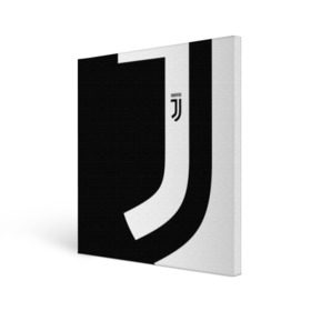 Холст квадратный с принтом Juventus 2018 Original в Петрозаводске, 100% ПВХ |  | fc | fly emirates | лого | париж | спорт | спортивные | фк | футбольный клуб