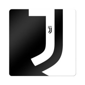 Магнит виниловый Квадрат с принтом Juventus 2018 Original в Петрозаводске, полимерный материал с магнитным слоем | размер 9*9 см, закругленные углы | fc | fly emirates | лого | париж | спорт | спортивные | фк | футбольный клуб