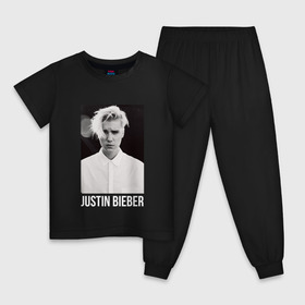 Детская пижама хлопок с принтом Bieber в Петрозаводске, 100% хлопок |  брюки и футболка прямого кроя, без карманов, на брюках мягкая резинка на поясе и по низу штанин
 | bieber | justin bieber | бибер | джастин бибер