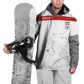 Накидка на куртку 3D с принтом Иран, форма в Петрозаводске, 100% полиэстер |  | Тематика изображения на принте: fifa | леопард | фифа | чемпионат мира