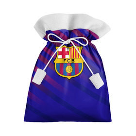 Подарочный 3D мешок с принтом FC Barcelona в Петрозаводске, 100% полиэстер | Размер: 29*39 см | barcelona | football | logo | spain | sport | арт | барселона | испания | лига | лого | спорт | текстура | фк | футбол | футбольный клуб | эмблема