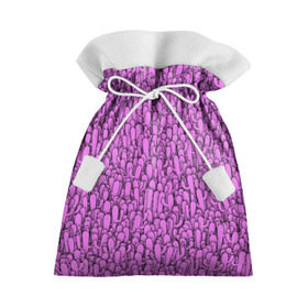 Подарочный 3D мешок с принтом Розовые кактусы в Петрозаводске, 100% полиэстер | Размер: 29*39 см | гламур | гламурный | кактус | колючки | мексика | паттерн | пустыня | растения | розовый | шипы