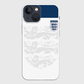 Чехол для iPhone 13 mini с принтом Англия, форма в Петрозаводске,  |  | fc |  футбол | англия | спорт | спортивные | фк | футбольный клуб