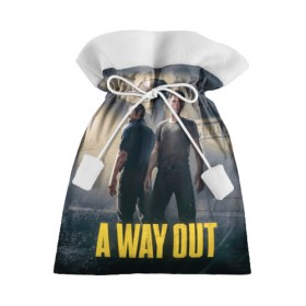 Подарочный 3D мешок с принтом A Way Out в Петрозаводске, 100% полиэстер | Размер: 29*39 см | a way out