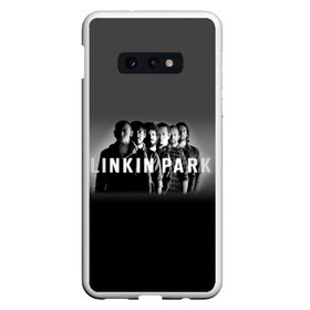 Чехол для Samsung S10E с принтом Группа Linkin Park в Петрозаводске, Силикон | Область печати: задняя сторона чехла, без боковых панелей | Тематика изображения на принте: bennington | chester | linkin park | альтернативный | беннингтон | группа | ленкин | линкин | майк | метал | музыкант | ню | нюметал | парк | певец | рок | рэп | честер | электроник