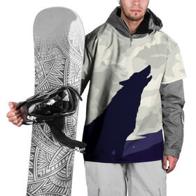 Накидка на куртку 3D с принтом Ночной житель в Петрозаводске, 100% полиэстер |  | Тематика изображения на принте: волк | дикая | дикий | животное | лес | луна | ночь | собака | тьма