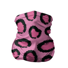 Бандана-труба 3D с принтом Розовый гепард в Петрозаводске, 100% полиэстер, ткань с особыми свойствами — Activecool | плотность 150‒180 г/м2; хорошо тянется, но сохраняет форму | африка | животное | леопард