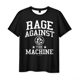 Мужская футболка 3D с принтом Rage Against the Machine в Петрозаводске, 100% полиэфир | прямой крой, круглый вырез горловины, длина до линии бедер | rage against the machine | альтернативный | америка | американская рок группа | брэд уилк | жанр | зак де ла роча | калифорния | лос анджелес | метал | музыка | ню метал | рок | рэп метал | рэп рок | рэпкор | сша