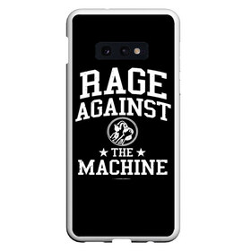 Чехол для Samsung S10E с принтом Rage Against the Machine в Петрозаводске, Силикон | Область печати: задняя сторона чехла, без боковых панелей | rage against the machine | альтернативный | америка | американская рок группа | брэд уилк | жанр | зак де ла роча | калифорния | лос анджелес | метал | музыка | ню метал | рок | рэп метал | рэп рок | рэпкор | сша