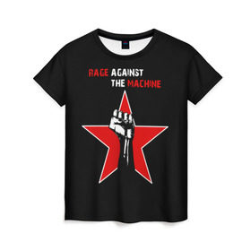 Женская футболка 3D с принтом Rage Against the Machine в Петрозаводске, 100% полиэфир ( синтетическое хлопкоподобное полотно) | прямой крой, круглый вырез горловины, длина до линии бедер | rage against the machine | альтернативный | америка | американская рок группа | брэд уилк | жанр | зак де ла роча | калифорния | лос анджелес | метал | музыка | ню метал | рок | рэп метал | рэп рок | рэпкор | сша
