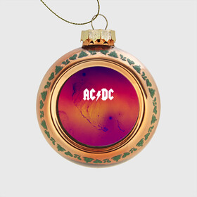 Стеклянный ёлочный шар с принтом AC DC COLLECTION SPACE EDITION в Петрозаводске, Стекло | Диаметр: 80 мм | Тематика изображения на принте: ac dc | logo | music | pop | rock | usa | альтернатива | металл | музыка | музыкальный | поп | рок