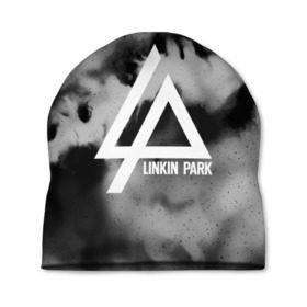 Шапка 3D с принтом LINKIN PARK GRAY ABSTRACT ROCK в Петрозаводске, 100% полиэстер | универсальный размер, печать по всей поверхности изделия | linkin park | logo | music | pop | rock | альтернатива | металл | музыка | музыкальный | поп | рок | честер беннингтон