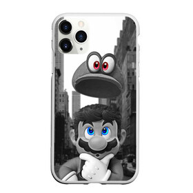 Чехол для iPhone 11 Pro матовый с принтом Super Mario Odyssey в Петрозаводске, Силикон |  | Тематика изображения на принте: nintendo | super mario odyssey | марио | нинтендо