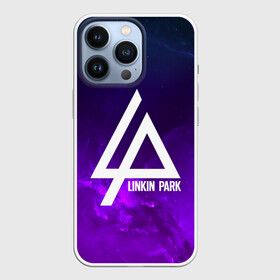 Чехол для iPhone 13 Pro с принтом LINKIN PARK SPACE COLOR 2018 в Петрозаводске,  |  | Тематика изображения на принте: linkin park | logo | music | pop | rock | альтернатива | металл | музыка | музыкальный | поп | рок | честер беннингтон