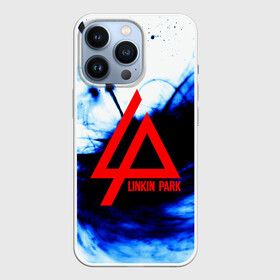 Чехол для iPhone 13 Pro с принтом LINKIN PARK BLUE SMOKE в Петрозаводске,  |  | linkin park | logo | music | pop | rock | альтернатива | металл | музыка | музыкальный | поп | рок | честер беннингтон