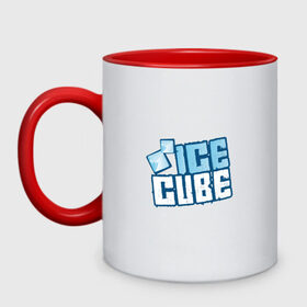 Кружка двухцветная с принтом Ice Cube в Петрозаводске, керамика | объем — 330 мл, диаметр — 80 мм. Цветная ручка и кайма сверху, в некоторых цветах — вся внутренняя часть | hip hop | hiphop | ice cube | mc | n.w.a | rap | айс | гангса | джексон | западное побережье | куб | кубе | кубик льда | кьюб | мс | о ши | оши | реп | репер | речитатив | рэп | рэпер | хип | хипхоп | хоп