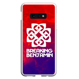 Чехол для Samsung S10E с принтом Breaking benjamin space rock в Петрозаводске, Силикон | Область печати: задняя сторона чехла, без боковых панелей | breaking benjamin | music | pop | rock | альтернатива | металл | музыка | музыкальный | поп | рок