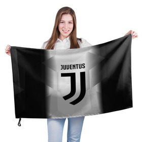 Флаг 3D с принтом Juventus 2018 Original в Петрозаводске, 100% полиэстер | плотность ткани — 95 г/м2, размер — 67 х 109 см. Принт наносится с одной стороны | fly emirates | juventus | ronaldo | клуб | линии | мода | модные | мяч | реал мадрид | спорт | спортивные | стиль | футбол | футбольный клуб | экстрим | эмблема | ювентус