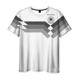 Мужская футболка 3D с принтом Германия Чемпионат мира 2018 в Петрозаводске, 100% полиэфир | прямой крой, круглый вырез горловины, длина до линии бедер | cup | fifa | russia | world | германия | россия | чемпионы