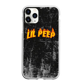 Чехол для iPhone 11 Pro матовый с принтом Lil Fire Peep в Петрозаводске, Силикон |  | lil peep | rap | густав ор | лил пип | рэп