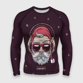 Мужской рашгард 3D с принтом Who was a bad boy в Петрозаводске,  |  | bad | beard | boy | christmas | hipster | new year | santa | борода | дед мороз | новый год | рождество | санта | хипстер