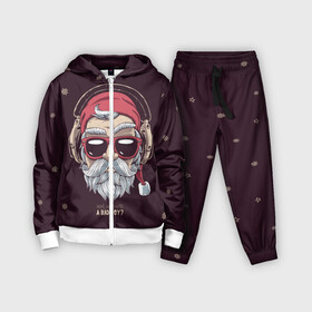 Детский костюм 3D с принтом Who was a bad boy в Петрозаводске,  |  | bad | beard | boy | christmas | hipster | new year | santa | борода | дед мороз | новый год | рождество | санта | хипстер