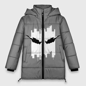 Женская зимняя куртка 3D с принтом RAINBOW SIX SIEGE VIGIL в Петрозаводске, верх — 100% полиэстер; подкладка — 100% полиэстер; утеплитель — 100% полиэстер | длина ниже бедра, силуэт Оверсайз. Есть воротник-стойка, отстегивающийся капюшон и ветрозащитная планка. 

Боковые карманы с листочкой на кнопках и внутренний карман на молнии | cybersport | esports | pro league | r6 | rainbow | rainbow six | siege | six | weapon | армия | боевик | военные | война | игры | киберспорт | логотип | модные | оперативники | оружие | радуга | черный белый | шутер