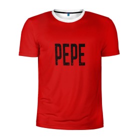 Мужская футболка 3D спортивная с принтом LiL PEPE в Петрозаводске, 100% полиэстер с улучшенными характеристиками | приталенный силуэт, круглая горловина, широкие плечи, сужается к линии бедра | cry baby | emo | lil peep | rap | группа | музыка | надпись | нытик | рэп | эмо