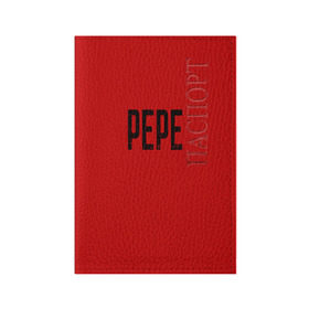 Обложка для паспорта матовая кожа с принтом LiL PEPE в Петрозаводске, натуральная матовая кожа | размер 19,3 х 13,7 см; прозрачные пластиковые крепления | cry baby | emo | lil peep | rap | группа | музыка | надпись | нытик | рэп | эмо