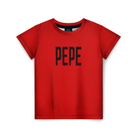 Детская футболка 3D с принтом LiL PEPE в Петрозаводске, 100% гипоаллергенный полиэфир | прямой крой, круглый вырез горловины, длина до линии бедер, чуть спущенное плечо, ткань немного тянется | cry baby | emo | lil peep | rap | группа | музыка | надпись | нытик | рэп | эмо