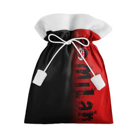 Подарочный 3D мешок с принтом AC MILAN в Петрозаводске, 100% полиэстер | Размер: 29*39 см | ac milan | fc | fc milan | football | milan | soccer | белый | клуб | красный | милан | спорт | спортивные | фк | футбол | цвет.логотип | черный | эмблема