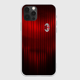 Чехол для iPhone 12 Pro с принтом AC MILAN в Петрозаводске, силикон | область печати: задняя сторона чехла, без боковых панелей | ac milan | fc | fc milan | football | milan | soccer | белый | клуб | красный | милан | спорт | спортивные | фк | футбол | цвет.логотип | черный | эмблема