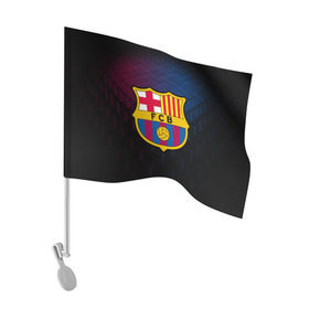 Флаг для автомобиля с принтом FC Barca 2018 Original в Петрозаводске, 100% полиэстер | Размер: 30*21 см | fc | fc barcelona | fcb | барселона | спорт | спортивные | фк | футбол | футбольный клуб