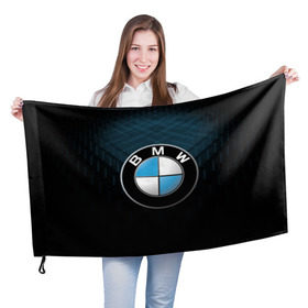 Флаг 3D с принтом BMW 2018 Blue Line в Петрозаводске, 100% полиэстер | плотность ткани — 95 г/м2, размер — 67 х 109 см. Принт наносится с одной стороны | bmw | bmw motorsport | bmw performance | carbon | m | motorsport | performance | sport | бмв | карбон | моторспорт | спорт