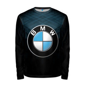 Мужской лонгслив 3D с принтом BMW 2018 Blue Line в Петрозаводске, 100% полиэстер | длинные рукава, круглый вырез горловины, полуприлегающий силуэт | bmw | bmw motorsport | bmw performance | carbon | m | motorsport | performance | sport | бмв | карбон | моторспорт | спорт