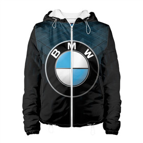 Женская куртка 3D с принтом BMW BLUE LINE | БМВ в Петрозаводске, ткань верха — 100% полиэстер, подклад — флис | прямой крой, подол и капюшон оформлены резинкой с фиксаторами, два кармана без застежек по бокам, один большой потайной карман на груди. Карман на груди застегивается на липучку | bmw | bmw motorsport | bmw performance | carbon | m | motorsport | performance | sport | бмв | карбон | моторспорт | спорт